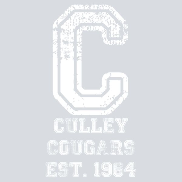 Distressed with Letter - White Thumbnail