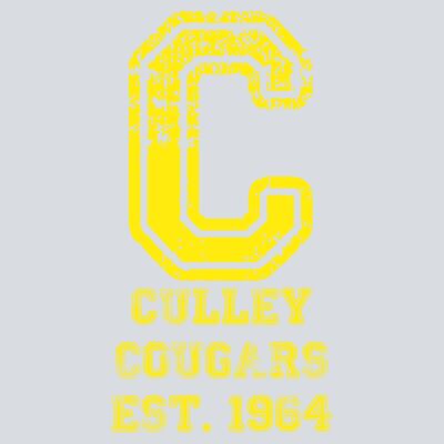 Distressed with Letter - Yellow Thumbnail